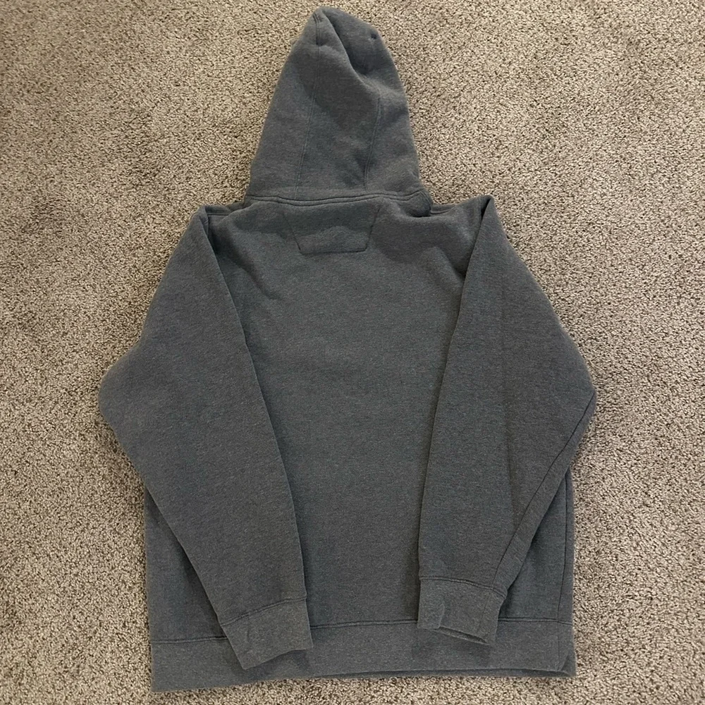 Men’s Caterpillar heavy Weight Hoodie Gray size XXL - Picture 7 of 13